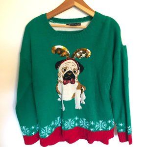 Pug-ly Holiday Sweater